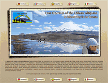 Tablet Screenshot of mayurutour.com